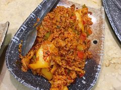 辣白菜炒饭-白玉·朝鲜族烤串(深圳Kkone店)