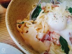 奶油培根半熟蛋意面-EN SPACE恩空间