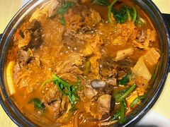 辣白菜脊骨火锅-韩香福脊骨汤锅(上杭路店)