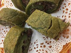 绿茶红豆薄撑-顺德人家食府(黄金广场店)
