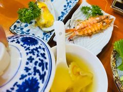 松茸海鲜土瓶蒸-银子铁板烧料理自助餐(人民广场店)