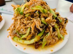 扇贝丝拌黄瓜-同裕烧烤·海鲜·家常菜(杰座·欧洲城店)