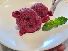 牛奶红豆糕-蝴蝶里·粤菜·点心(滨江龙湖店)