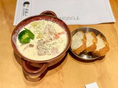 北海道奶油炖菜配法棍-火山屋台(新街口店)