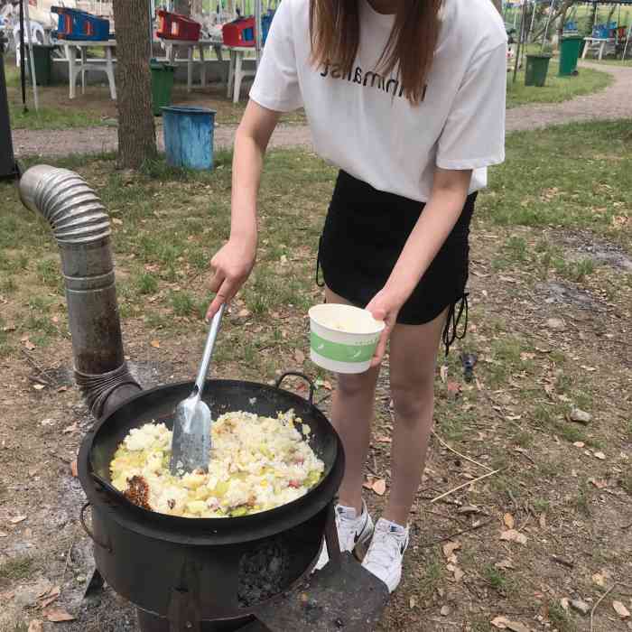 永红烧烤乐园-"服务态度很好啊!从一开始的停车,到后来.