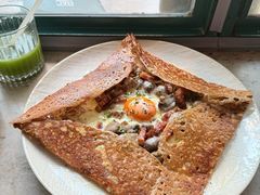 蘑菇培根熏肉荞麦饼-RAC BAR(安福路店)