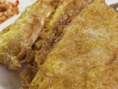 鸡蛋炸馒头片-大槐树烤肉馆