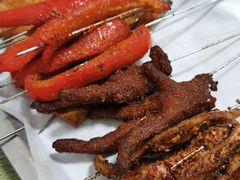 五花肉-野火鲜货烧烤(河边小院店)