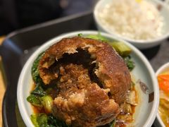 阿姨爆浆狮子头套餐-阿姨食堂