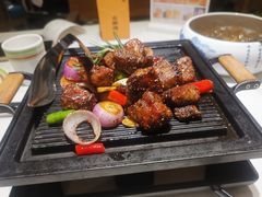 黑椒牛仔粒-开海·红岛海鲜虾水饺(石老人店)