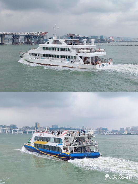 澳门环岛游湾仔码头图片