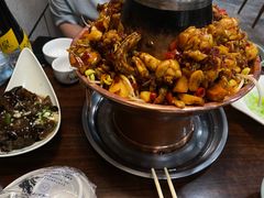 -超越炭火牛蛙火锅鸡(河东店)