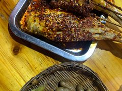 烤巴掌耗儿鱼-袁师傅烤肉(弹子石店)