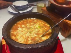 石锅鸡汤豆腐-绿茶餐厅(成都太古里店)