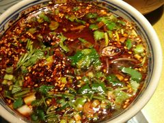 庙会摊上的冒饸饹-遇见长安(兰州中心店)
