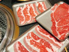 雪花黑猪松板肉-何发发和牛烧肉·鳗鱼榴莲放题自助(乐峰广场店)