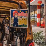 成都新店车咖|☞桃子de后备箱，给你秋日的橘色低语。