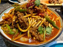 爆炒牛犊肉-马老六清真餐厅(雁滩店)