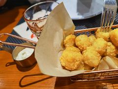 现炸龙利鱼块配塔塔酱-百特喜·意大利餐厅(八佰伴镇江店)
