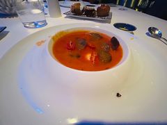 番茄芝士汤-迪拜帆船酒店海底餐厅