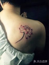 植物 莲花-游刃刺青TATTOO纹身工作室