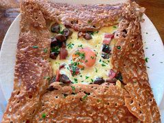 鸡蛋蘑菇熏肉荞麦可丽饼-RAC BAR(安福路店)