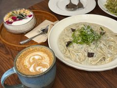 黑松露奶油蘑菇宽面-沏点Trattoria意大利餐厅(新街口店)