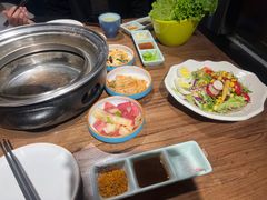 -明洞阿姨·韩式酱蟹烤肉·创意料理(三元桥店)