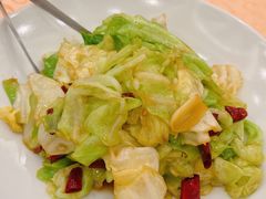 炝炒圆白菜-长白山国际酒店中餐厅