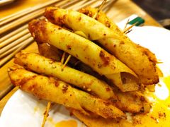 干豆腐菜卷-源味居手把签烧烤(长春一店)