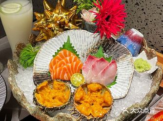 海胆是48小时空运到店，新鲜美味️ 海胆刺身拼盘