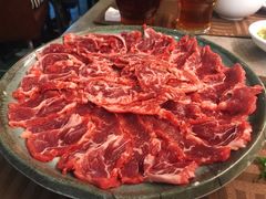 手切鲜牛肉-金海阁海鲜火锅