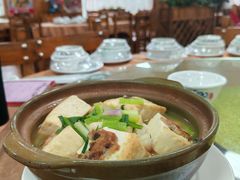 客家煎酿豆腐煲-幽优农庄·森波拉特色本地农家菜
