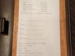 账单-广州柏悦酒店·悦景轩·粤菜餐厅