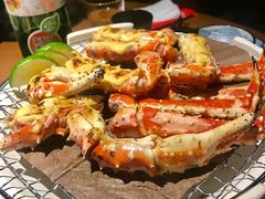 芝士烤帝王蟹腿-綱元·海鲜豆捞(明州里店)