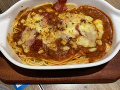 芝香培根肉酱焗意面-卡朋西餐(扬名广场店)