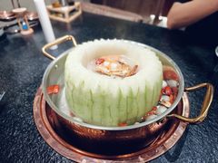 -得意咚瓜·顺德鱼生·冬瓜盅火锅