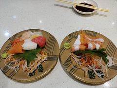 三文鱼生鱼片-京樽回転寿司(奥林匹克店)