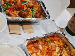 鱿鱼虾仁海鲜焗饭-达美乐比萨(红山店)