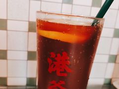 招牌港式柠檬茶-港爺茶檔·茶餐厅(东晓南路店)