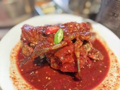 -草家酱蟹炭火烤肉店(珲春南路一店)