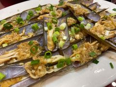 蒜蓉蒸蛏子-华源餐厅·海鲜大排档(日月贝店)
