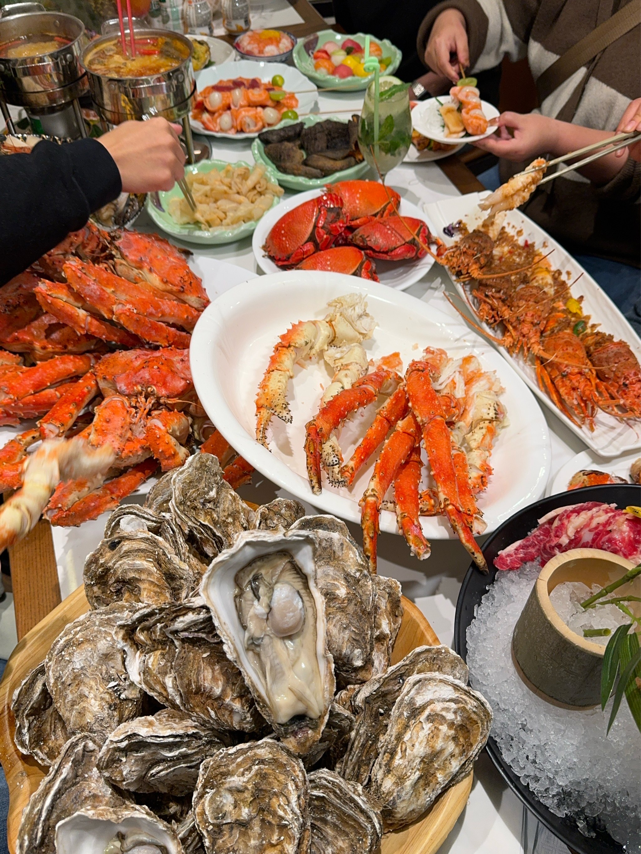 隆昌火锅海鲜自助餐图片