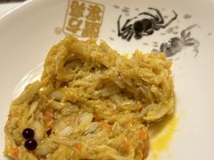 清炒蟹粉-新光酒家·河豚·海鲜·蟹料理(浦东店)