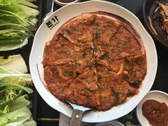 海鲜泡菜饼-本家韩国烤肉(财富大厦店)