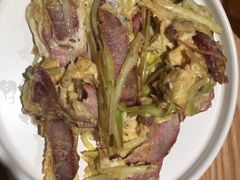 韭黄叉烧炒蛋-星仔记烧腊饭店(五山店)