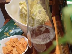 现熬酸梅汤-草原塞蛮羊火锅城(港湾店)