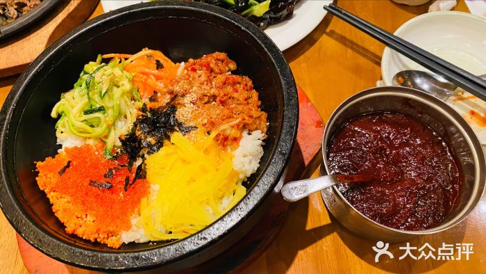 松岛渔村(迎客路店)鱼籽石锅拌饭图片