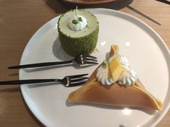 北海道抹茶芝士-本处·素食·融合料理(南油店)