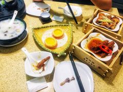 皮蛋瘦肉粥-喜鹊茶点.啫煲(车陂店)
